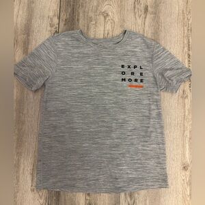 Old Navy Gray Explore More Kids Tee